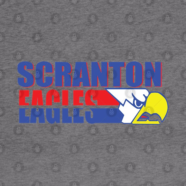 Scranton Eagles Football by Tee Arcade